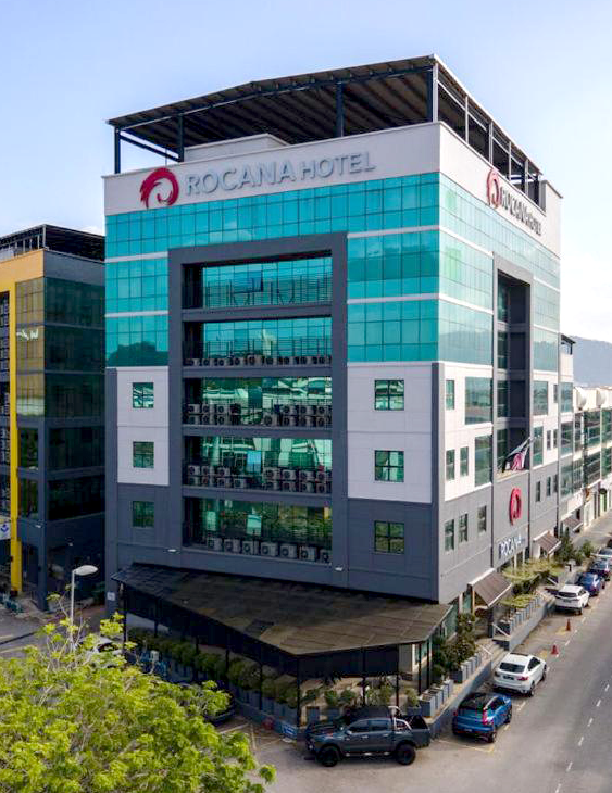 Rocana Hotel building in Kuantan, Pahang