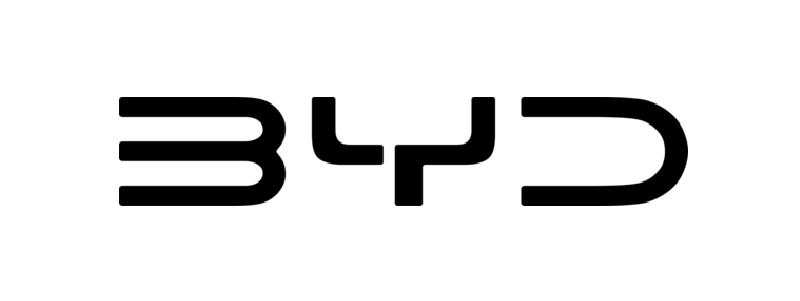 BYD client logo for PROAV automotive showroom AV solutions in Malaysia